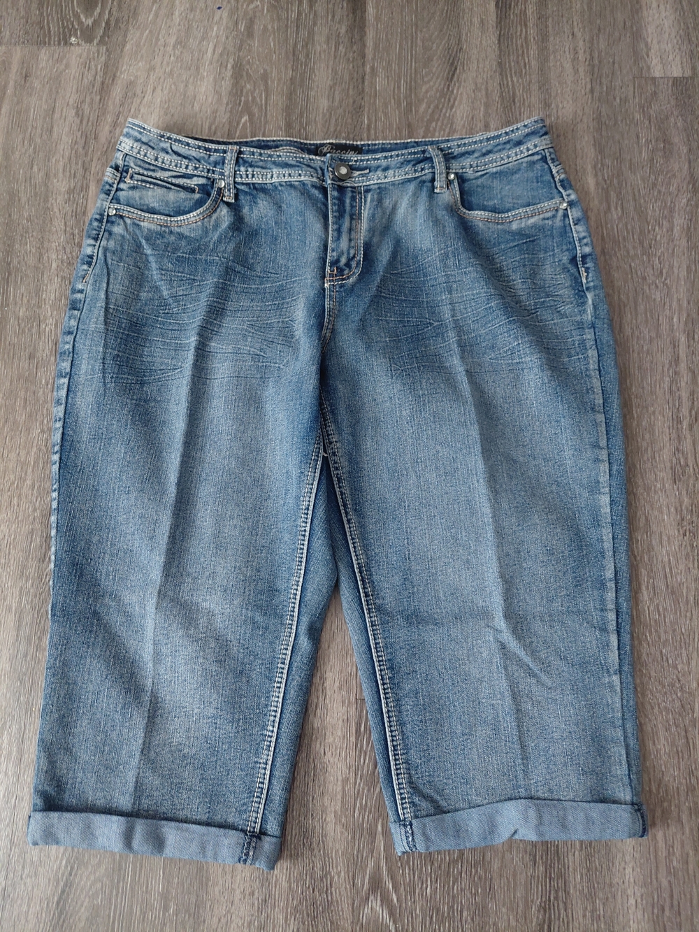 Baccini Light Blue Denim Shorts